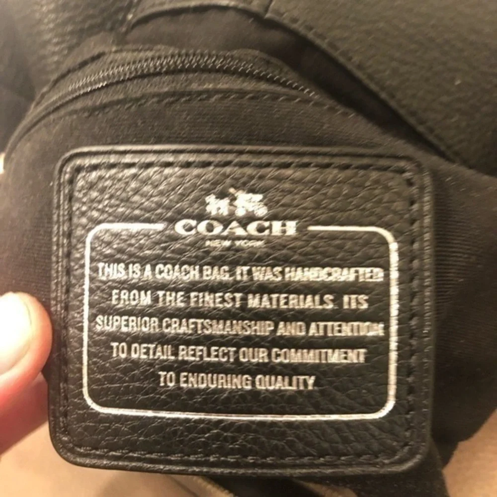 Coach PHOEBE BAG EXOTIC EMBOSSED LEATHER trim